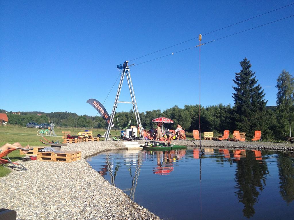Apartmán s Výhledem na jezero Lipno nad Vltavou Esterno foto